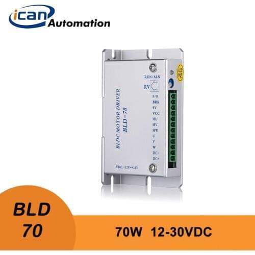 ICAN 12-30VDC 12V 24V 30V 70W BLD-70 3 Phase Bldc Motor Controller