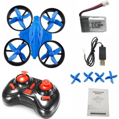 JJRC H36 2.4G 4CH 4-Axis Gyro RC Quadcopter RTF UFO Mini RC Drone Fit Eachine E010 W 3D-Flip/Headless Mode W/ 2pcs Battery