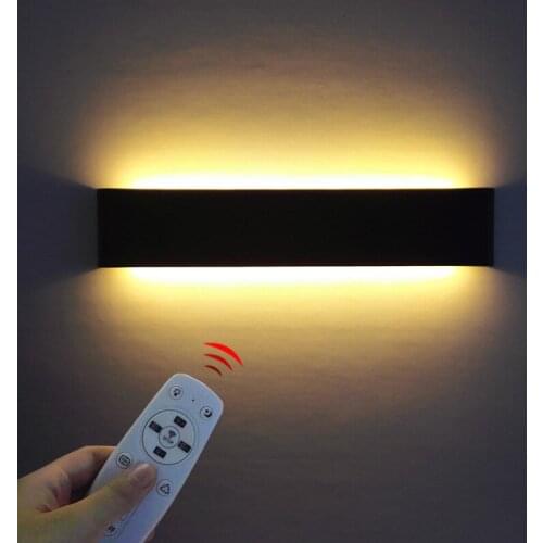 Wall Lamp Living Room TV Home Lamp Mirror Front Lamp LED Aluminum Smart App Remote Control Strip up and Down 2.4G Wall Mounted