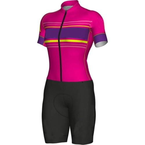 New 2020 WOLFKEI Summer Cycling Clothing one piece Skinsuit Bodysuit Ropa Ciclismo Quick Dry bicycle clothes # SK2019000225003