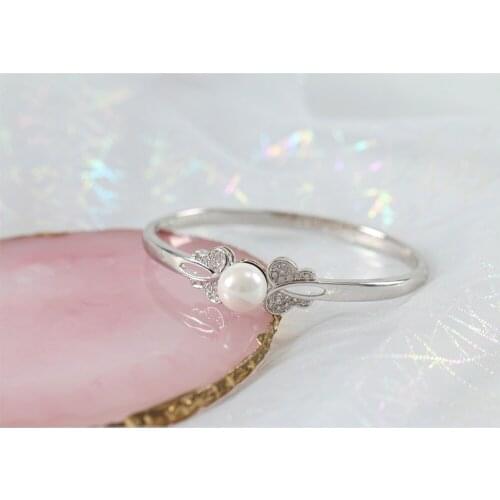 LANFLORA new fashion butterfly women pearl bracelet Classic adjustable bracelet factory shop bracelet wholesale price