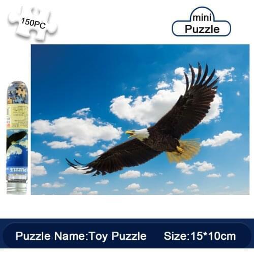 Adults Puzzles 150 Piece Patterned Flying Eagle Pictures Large Puzzle Game Interesting Toys Personalized Gift Educational Toys