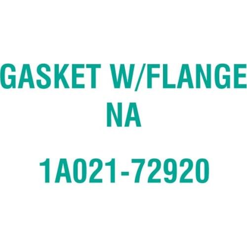 For Kubota 1A021-72920 GASKET W/FLANGE NA