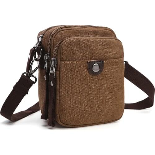 Men Portable Small Messenger Bag Fashion Casual Shoulder Chest bag Multifunctional Large Capacity Crossbody Bag Waist Bag XA713F