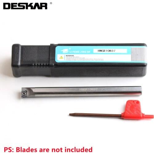1PC DESKAR HNGR08J06 HNGR08J07 Internal Grooving Turning Tools Holder CNC Lathe Cutter Cutting Slotting Carbide Inserts Arbor