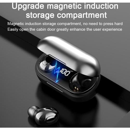 TWS Noice Reduction Headset T8 True Wireless TWS Bluetooth Headphones for Xiaomi iPhone Huawei Samsung