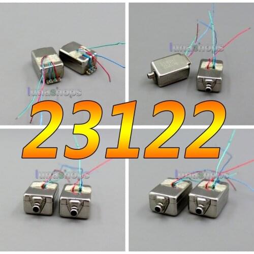 LN005984 CK-23122 Balanced Armature Driver Earphone Speaker For Knowles UE JH In-Ear Monitor IEMs Noise Cancelling