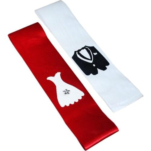 Bride Groom Jewelry Ribbon