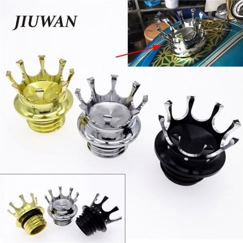 1pc Motorcycle Gas Oil Fuel Tank Cap for Sportster XL1200 883 X 48 Motorbike Decorative Tank Right-hand Vented Fuel Tank Cover