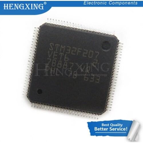 1pcs/lot STM32F207VET6 STM32F407VET6 STM32F205VET6 STM32F205ZGT6 QFP-100 new original
