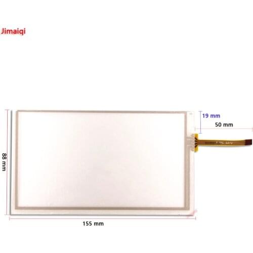 6.2 inch 4 Wire Resistive Touch Screen For Kenwood DDX6027 Tablet DVD Radio Navigation Screen 155*88mm
