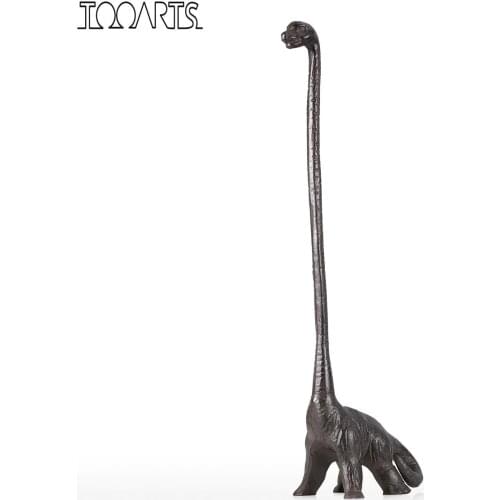 Dinosaur Paper Towel Holder Cast Iron Animal Bath Tissue Toilet Holder Organizer Rustic Decor home decoration accessories