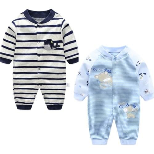 Baby rompers 2020 Winter Long Sleeve Baby Boy Girl Clothes Newborn jumpsuits Outfits overalls Infant Roupas de bebe custome