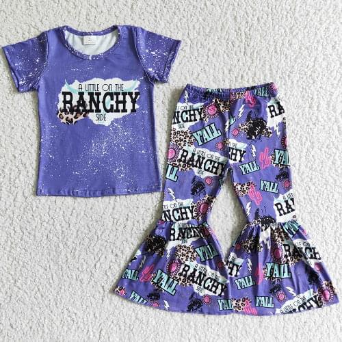 2020 Summer Girls Clothing Sets Sleeveless Tank Tops bowknot and Sunflower Bell Pants Milk silk Boutique kids Clothes Outfits