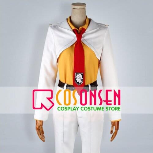 COSPLAYONSEN Anime Attack on Titan Shingeki no School Eren Jaeger School Uniform School Uniform Cosplay Costume All Size