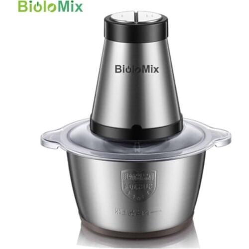 Meat grinder household electric stainless steel large capacity multifunctional mincing stuffing small blender cooking machine