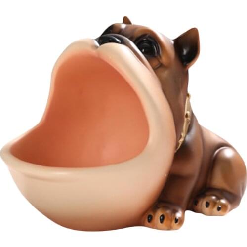 Nordic Dog-shaped Key Storage Bowl Decorative Ornament #5O