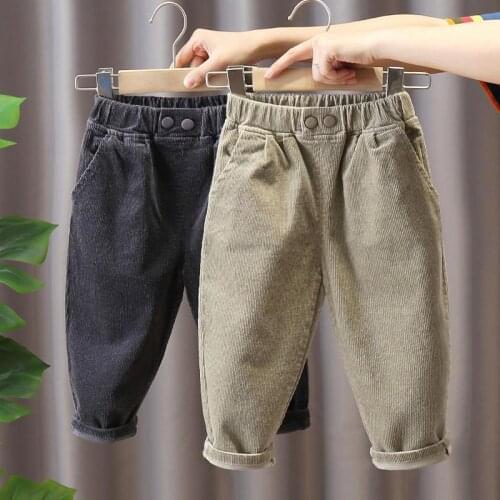 2020 new spring autumn/winter/ Girls Kids Boys pants comfortable cute baby Clothes Children Clothing