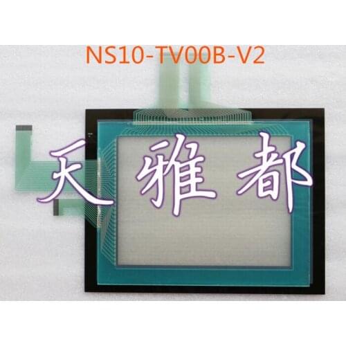 NEW NS10 NS10-TV00B-V2 HMI PLC Touch screen AND Front label Touch panel AND Frontlabel