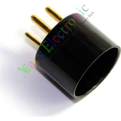 Wholesale and retail 50pc 4pin Gold Bakelite vacuum tube sockets valve Fr U4A 300B 811 audio amps DIY free shipping