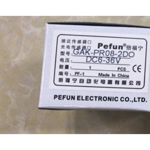 Genuine "Beifuning pefun" induction switch, proximity switch GAK-PR08-2D0, DC second wire