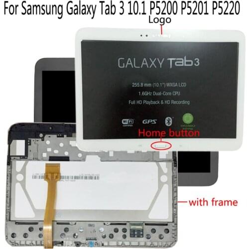 Shyueda Original For Samsung Galaxy Tab 3 10.1 GT-P5200 P5201 P5220 LCD Display Touch Screen Digitizer