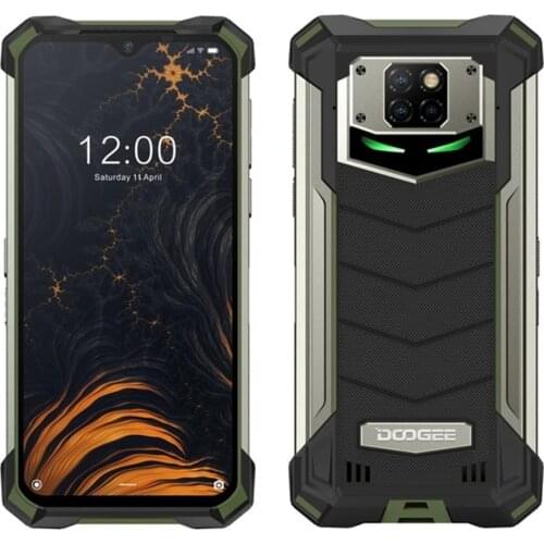 IP68/IP69K DOOGEE S88 Pro Rugged Mobile Phone 10000mAh telephones Helio P70 Octa Core 6GB RAM 128GB ROM smartphone Android 10 OS