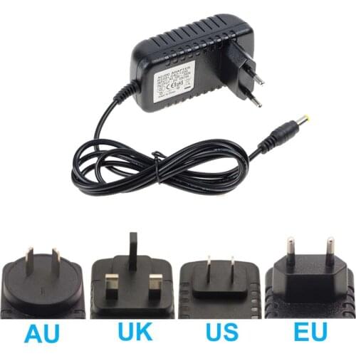 LED Power Adapter 12V Lighting Transformer 5.5mm*2.1mm Connector AC110V 220V To DC12V For LED Strip Driver CCTV Router Projector