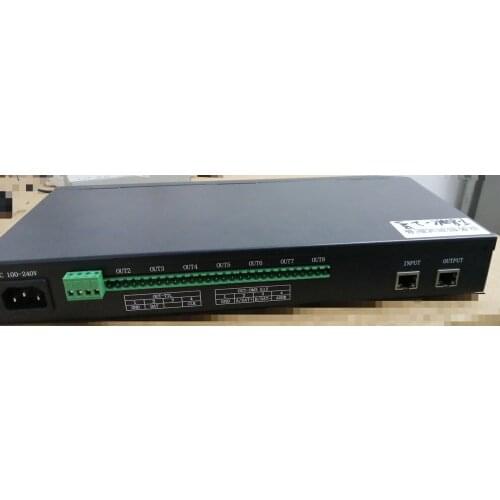 T-780K;LED 8 ports salve LED pixel controller;support Art-Net protocol for MADRIX,or marster controller(XB-808/XB-Z1)