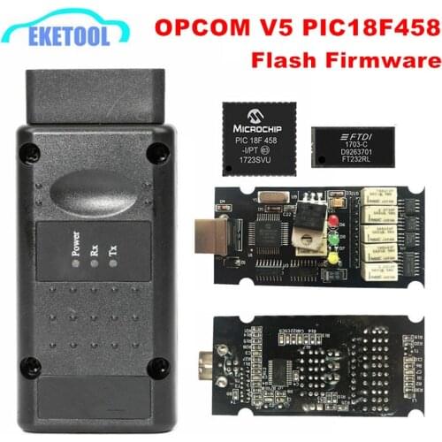 OPCOM Firmware V1.59 V1.65 V1.70 V1.78 V1.95 V1.99 PIC18F458+FTDI Chip OP COM 1.99 Newest SW 2014 Op-com For Opel