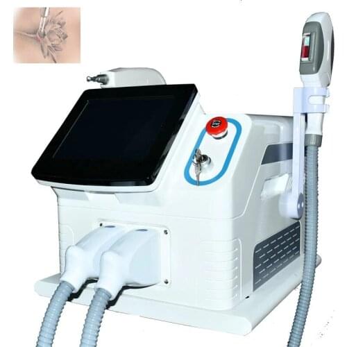 High quality portable OPT/SHR IPL hair removal ND YAG laser tattoo removal carbon peeling machine for salon and CE