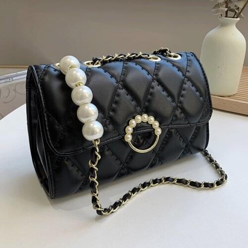 New Woman Crossbody Bags Luxury Brand Female Shoulder Bag Diamond Lattice Handbags Chains Square Flap Messenger Bag Designer Sac