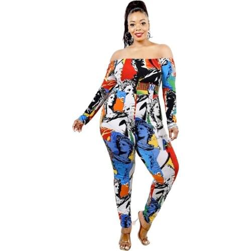 Plus Big Size Jumpsuit Women Holiday Off The Shoulder Beach Style Rompers Sexy Holiday Shinny One Piece Long Playsuit