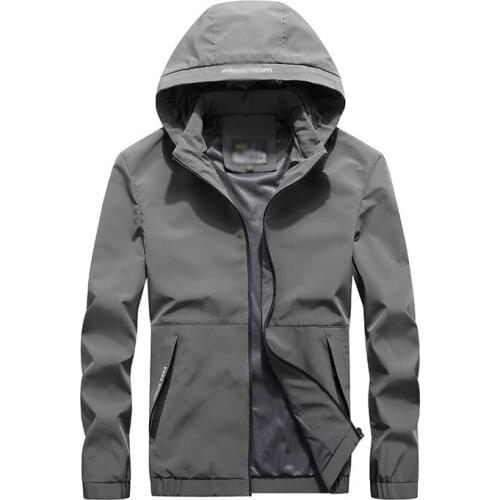 2019 Fashion juniors jacket wind proof water proof fast drying zipper hooded jacket long sleeves spring autumn casual blouse top