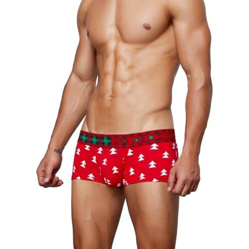 3pcs/lot New SEOBEAN Mens sexy boxer underwear fashion male underwear transparent underpants sold mens boxers