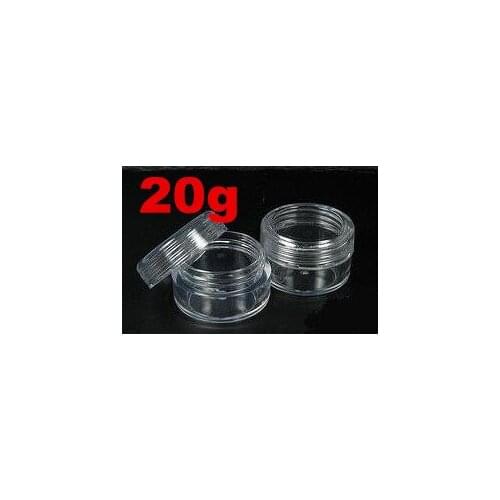 36pcs/lot 20ML cream bottle,nail art glitter dust powder case,cream jar