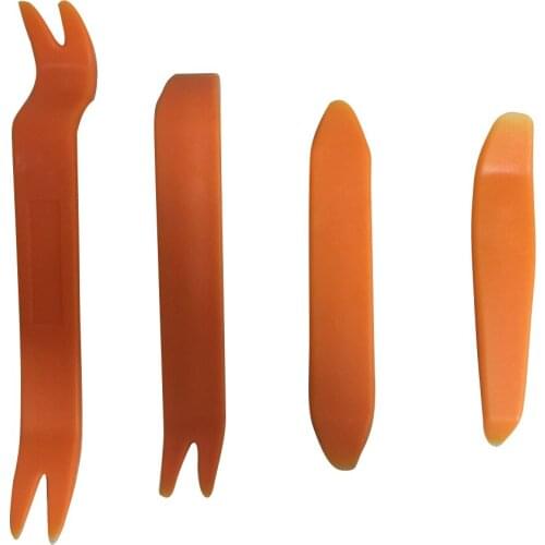 4pcs Radio Stereo Install Door Trim Dash Panel Removal Car-styling tool Pry Repair Tool Kit Door Panel Removal Car Accessories