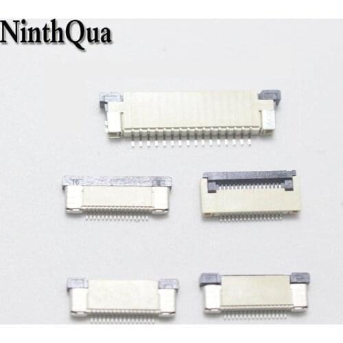 5pcs 0.5MM / 1.0mm 16P Clamshell Drawer Up Down FPC Connector socket for 16Pin Type A B FFC Cable