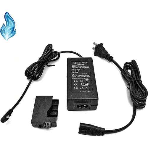 AC Power Adapter ACK-E5 ACK E5 ACKE5 (CA-PS700 + DR-E5) for Canon EOS Rebel XSi XS 450D 500D 1000D Kiss F X2 X3 T1i DSLR