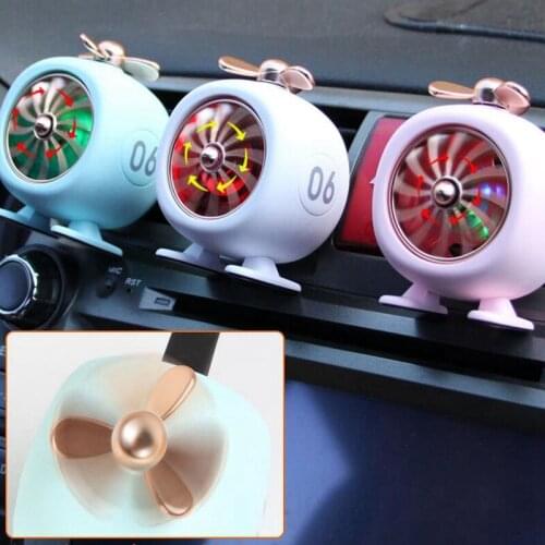 Car decoration with lamp air outlet Airplane aromatherapy air purifier car perfume decoration car perfume