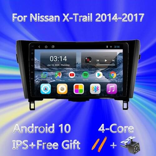 Android 10.0 4-Core Car Radio Multimedia Video Player Navigation GPS For Nissan X-Trail Xtrail X Trail 3 T32 2014 - 2017 HU 2Din