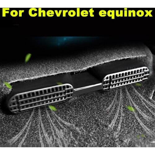 For Chevrolet equinox car seat rear air conditioning air outlet dust cover anti-blocking protection cover car accessories