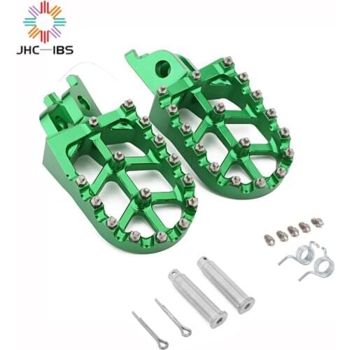 CNC FootRest Footpegs Foot Pegs Pedals For Kawasaki KX250 KX450 KX250F KX450F KX250X KX450X KLX450R KX 250 450 250F 450F