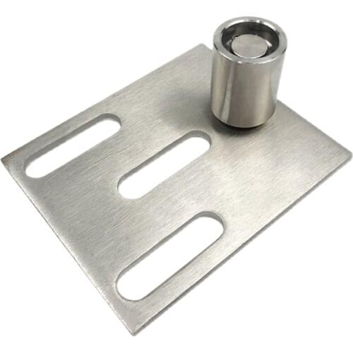 Cold storage sliding door roller side rail stainless steel pulley translation door freezer anti-collision limit Guide wheel