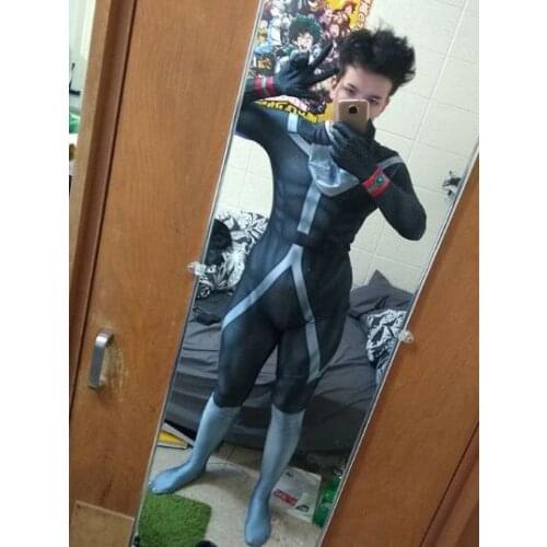 Free Shipping 3D My Hero Academia Twice Jin Bubaigawara Cosplay Costume Spandex Boku no Hero Academia Twice Halloween Costume