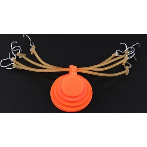 Set of 4 Silicone Slingshot Target 3/4/5/6cm Silicone Aim Shoot Hunting Practicing Markers