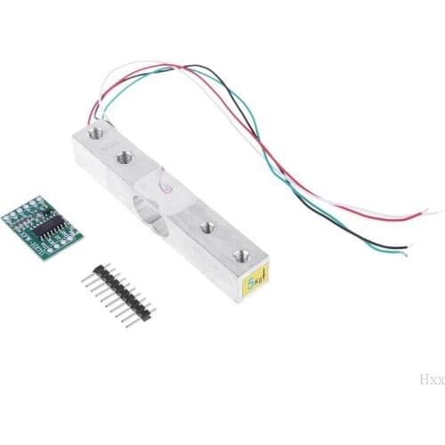 New Load Cell 5KG Amplifier HX711 Breakout Digital Portable Kitchen Scale Weight Sensor AD Module Weighing for Raspberry Pi, DIY