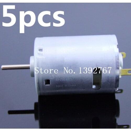 Wholesale 5Pcs/Lot 380 Motor Electric 1/16 Remote Control Spare Parts For RC Model Car Buggy Truck Seben Himoto HSP 28006