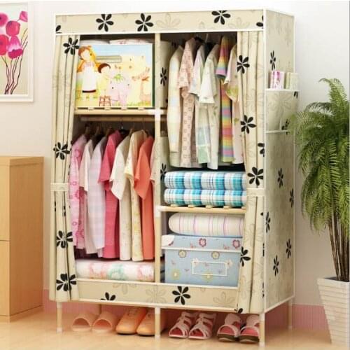 Factory Price Solid Wood Wardrobe length 100 cm