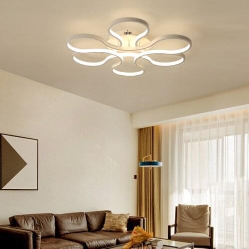 Nordic chandelier ceiling AC85-265V cafe hotel Living Room ceiling lamp E27 led ceiling lamps ceiling light fans